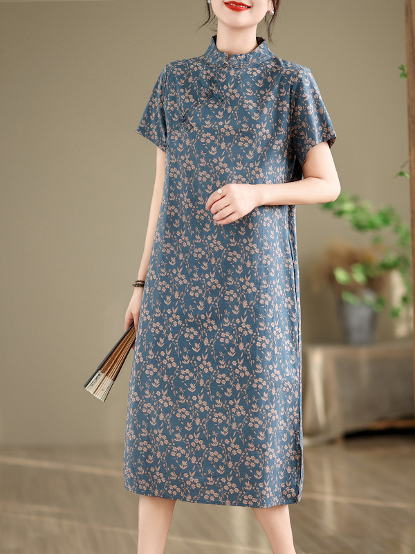 Loose Artistic Summer Print Dr - Summer Line Clothing Brand recensione e prezzo