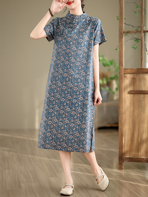 Loose Artistic Summer Print Dr - Summer Line Clothing Brand recensione e prezzo