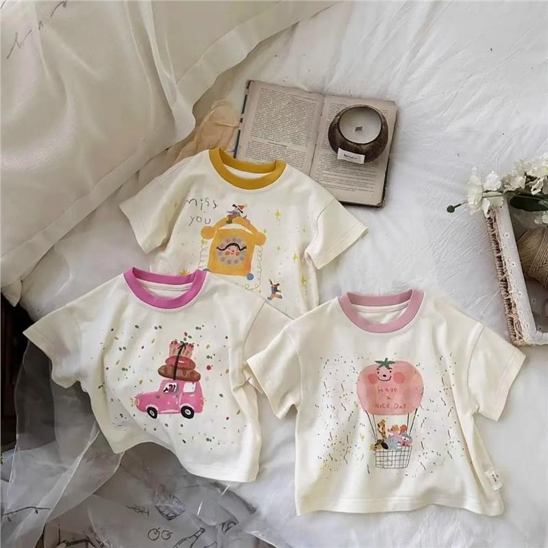 New Sweet Cartoon Short Sleeve - Summer Clothing Material recensione e prezzo