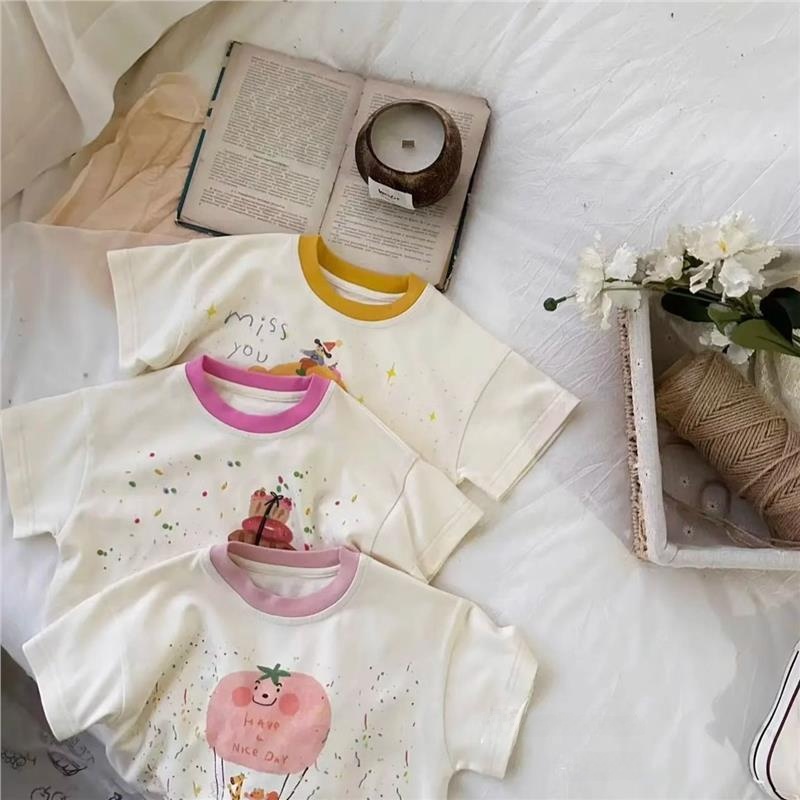 New Sweet Cartoon Short Sleeve - Summer Clothing Material recensione e prezzo