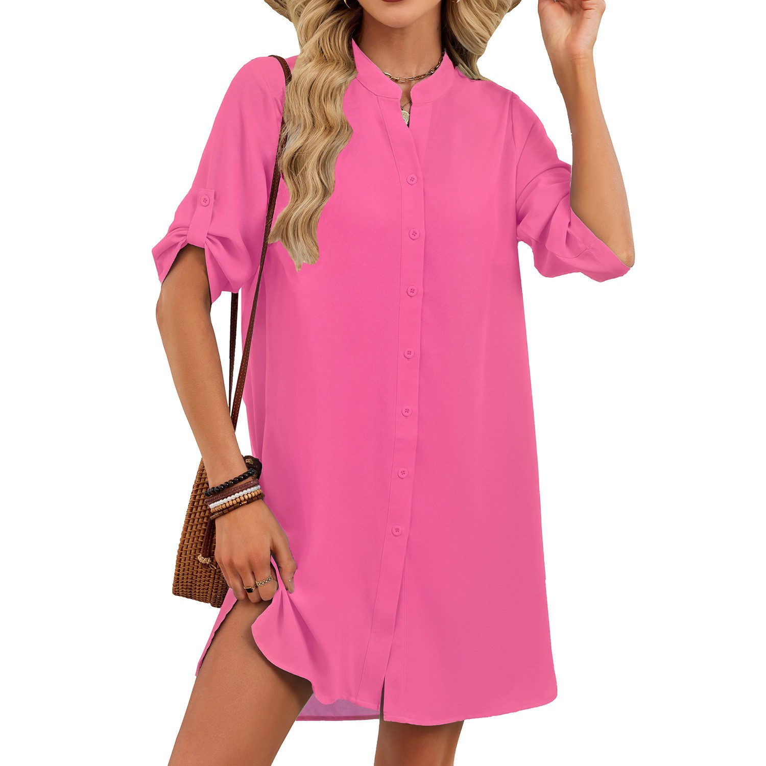 Women's Clothing Dress V Neck  - Summer Green Clothing recensione e prezzo