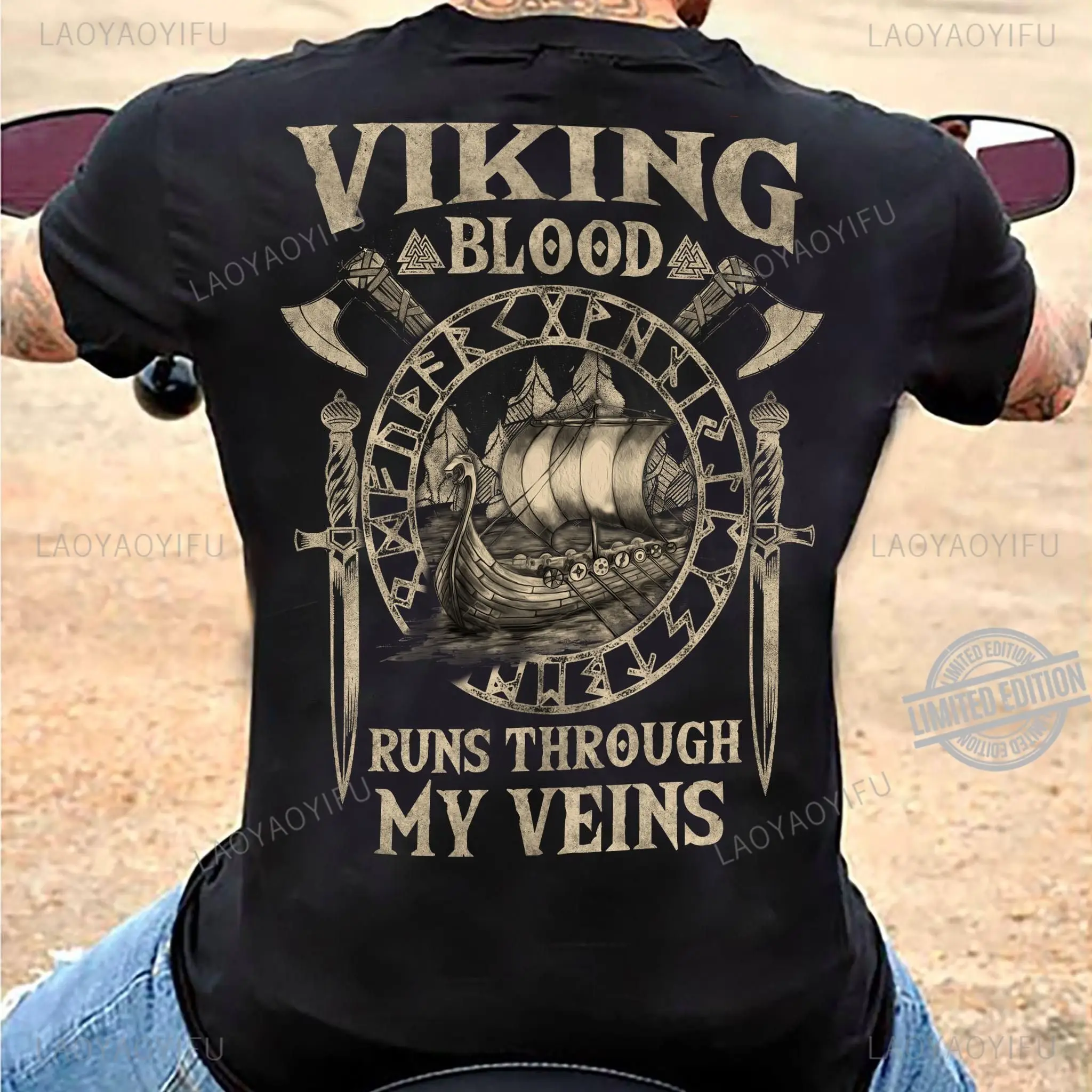 Viking Blood High Quality 100% - Summer Viking Clothing recensione e prezzo