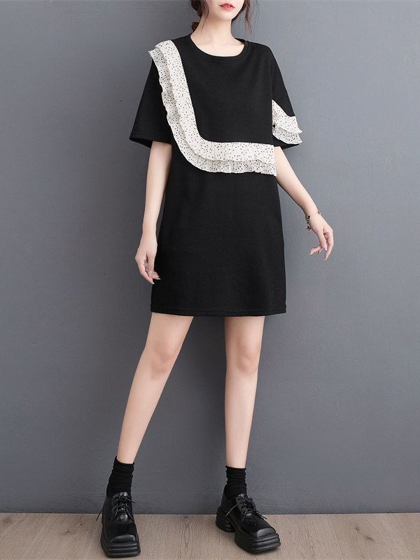 Casual Short Sleeve A-Line Dre - Summer Line Clothing Brand recensione e prezzo