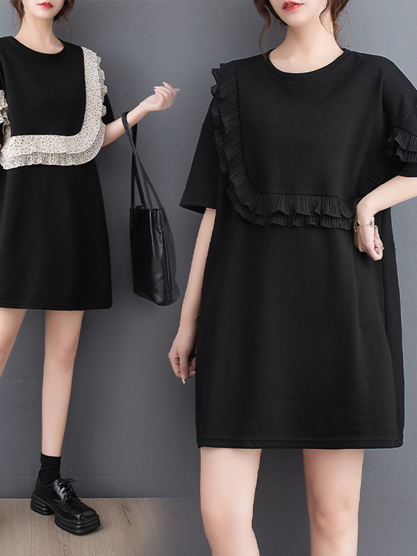 Casual Short Sleeve A-Line Dre - Summer Line Clothing Brand recensione e prezzo