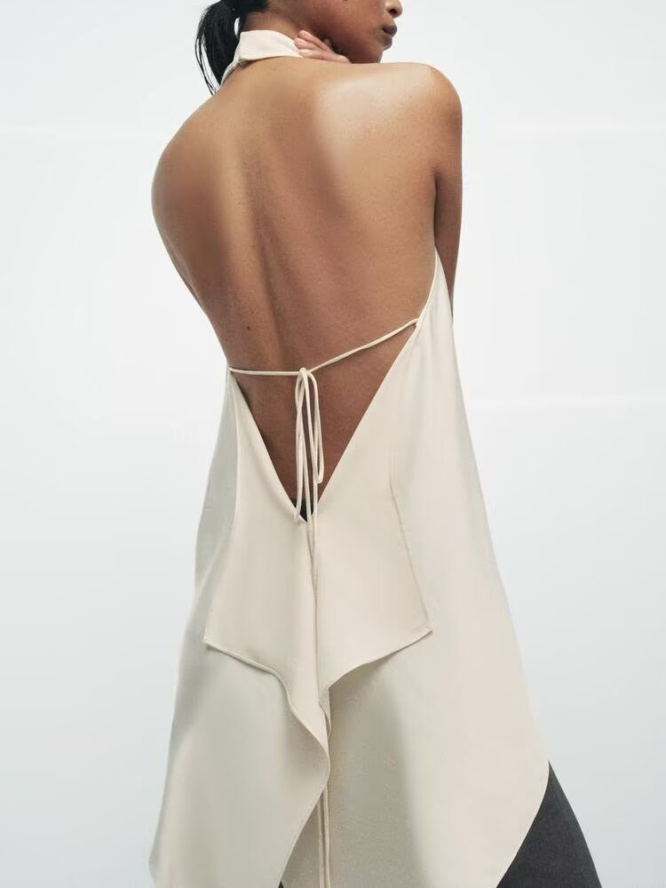 Sexy Asymmetrical Backless Sle - Summer Clothing Young Women recensione e prezzo