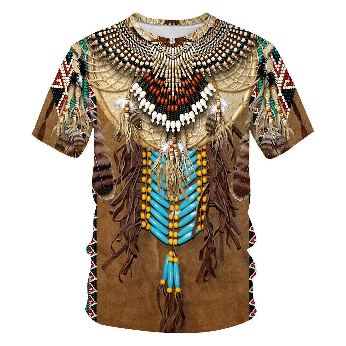Indian Ethnic Style 3D Print T - Indian Summer Vintage Clothing recensione e prezzo