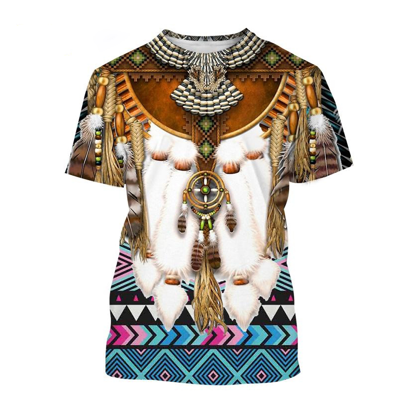 Indian Ethnic Style 3D Print T - Indian Summer Vintage Clothing recensione e prezzo