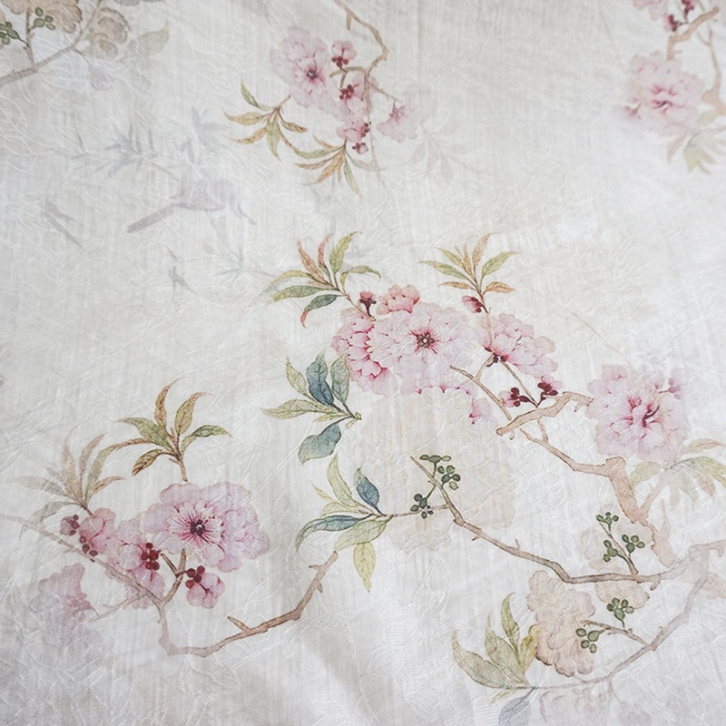 eng Textiles  Lyocell Embroide - Summer Clothing Material recensione e prezzo