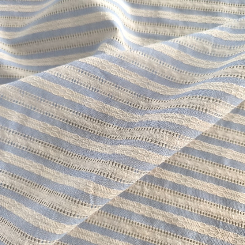 Korean Style Striped Openwork  - Summer Clothing Material recensione e prezzo