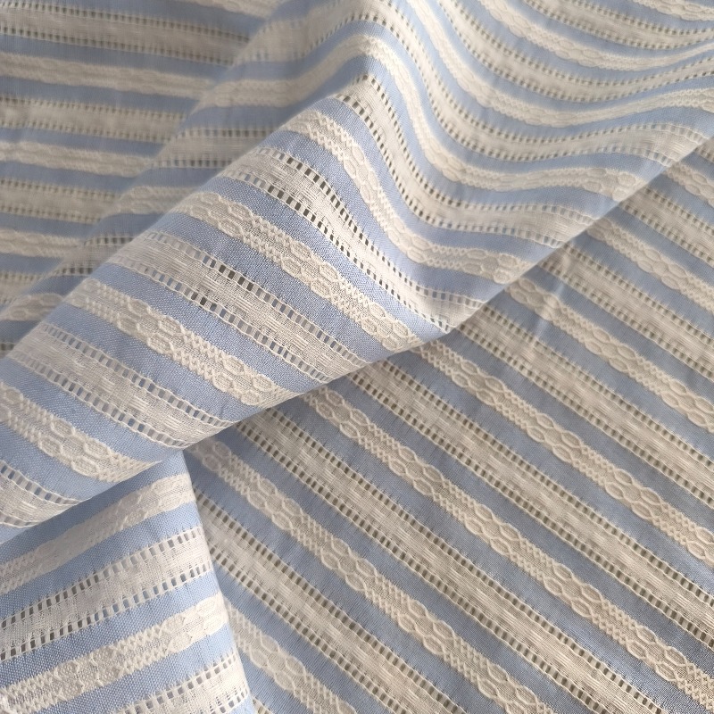 Korean Style Striped Openwork  - Summer Clothing Material recensione e prezzo