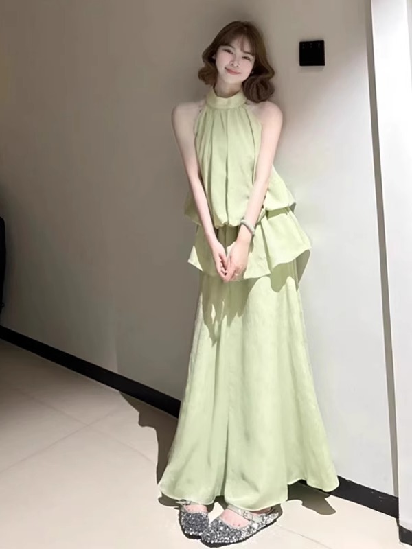 Stunning Unique Green Long Dre - Summer Green Clothing recensione e prezzo