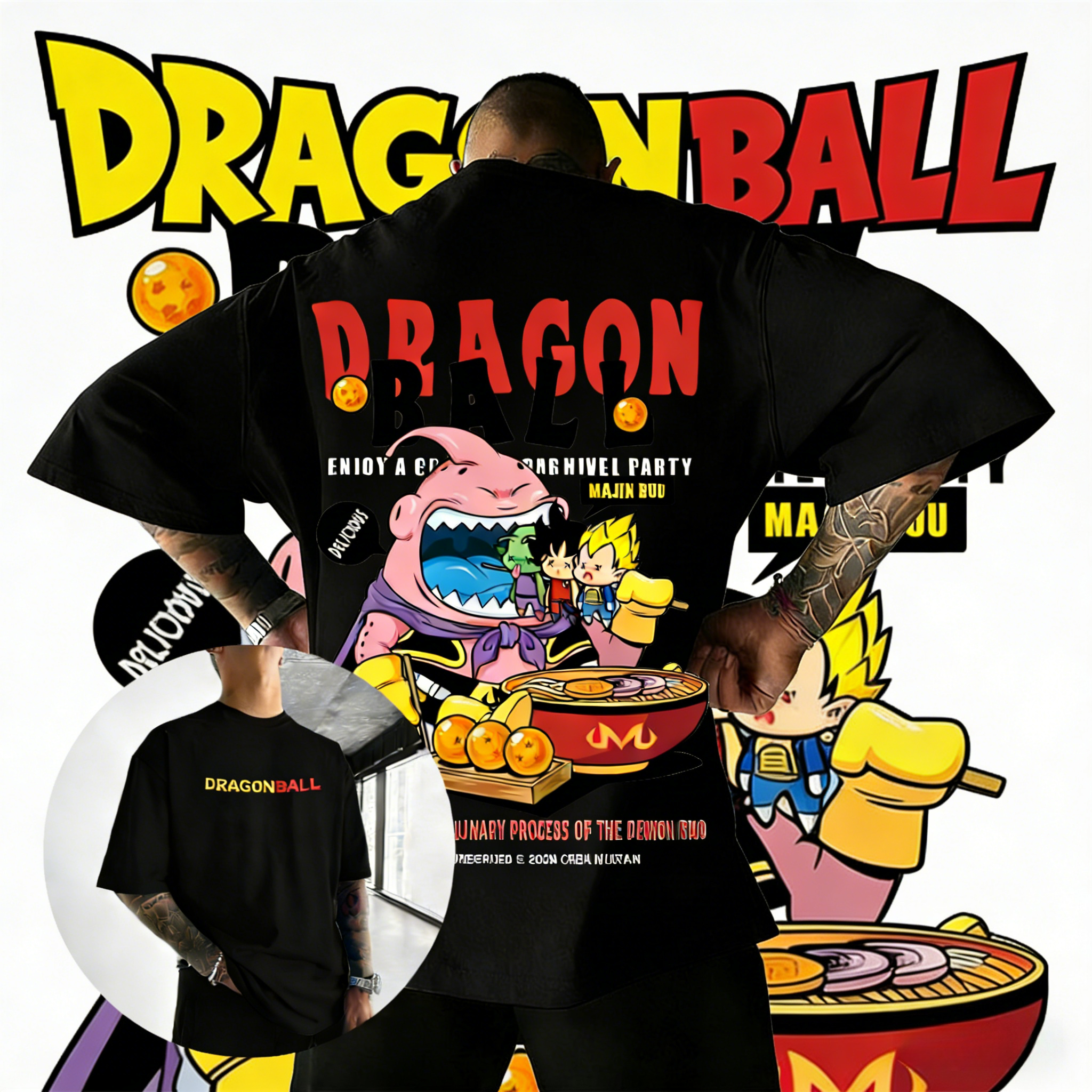 2026 Summer Dragon Ball Oversi - Summer Clothing Good Quality recensione e prezzo