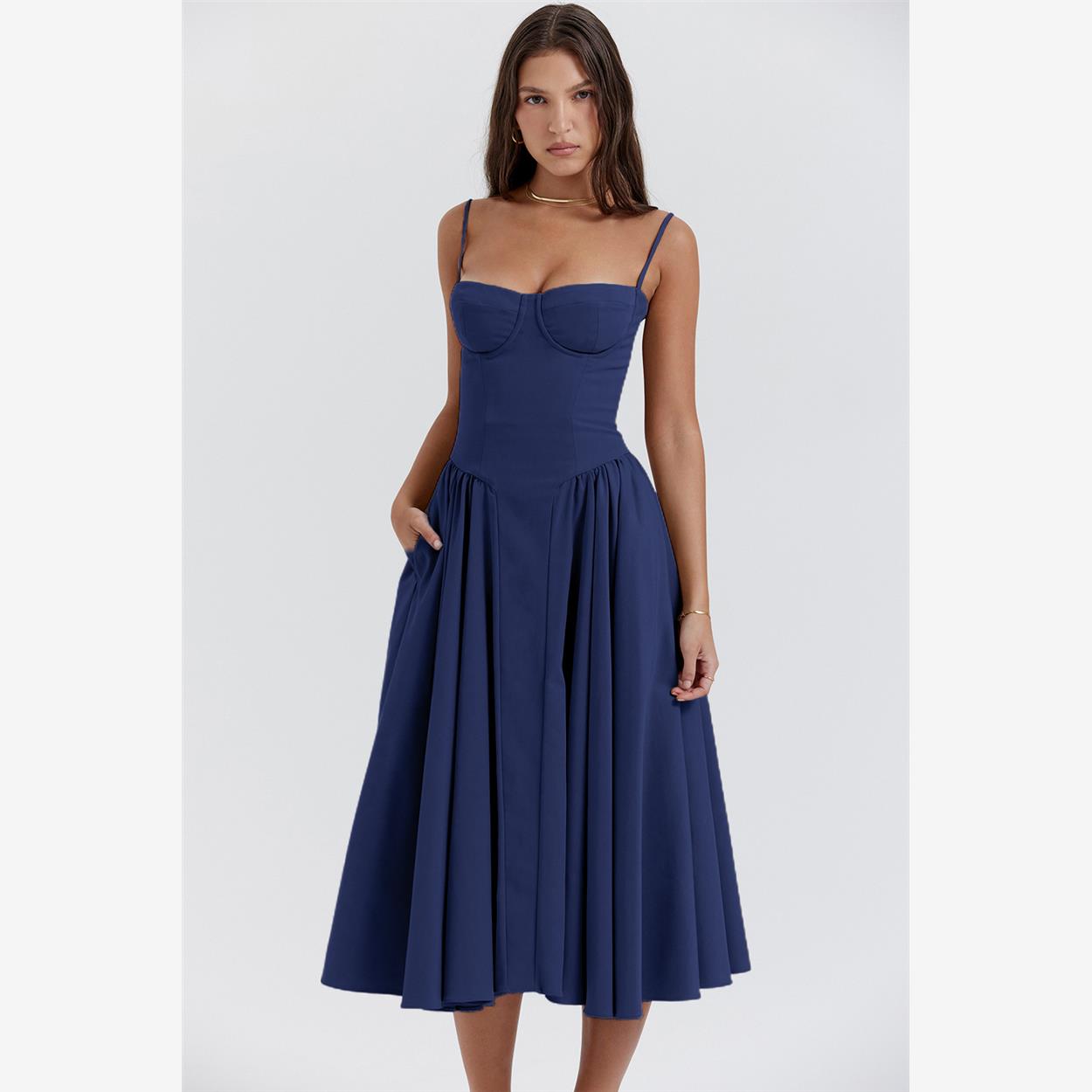 Summer Strap Dress Vintage Lon - Summer Line Clothing Brand recensione e prezzo