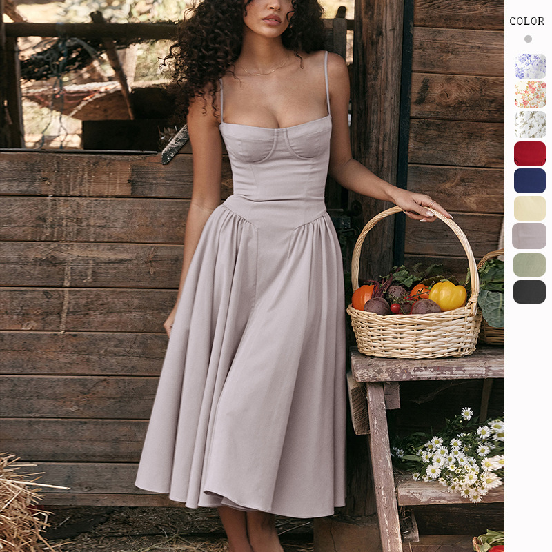 Summer Strap Dress Vintage Lon - Summer Line Clothing Brand recensione e prezzo