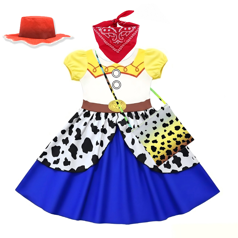 Kids Toy Story Jessie Cowgirl  - Summer Clothing For Kids Girls recensione e prezzo