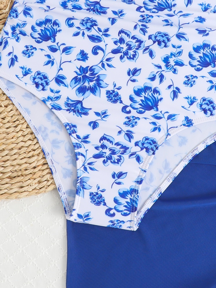 One Piece Girls Kids Swimsuit  - Swim Cover Up Mesh recensione e prezzo