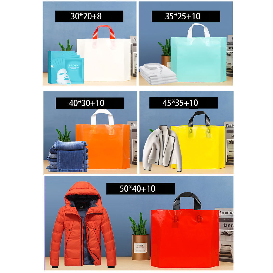 200pcs custom logo Shopping Ba - Summer Clothing Deals recensione e prezzo